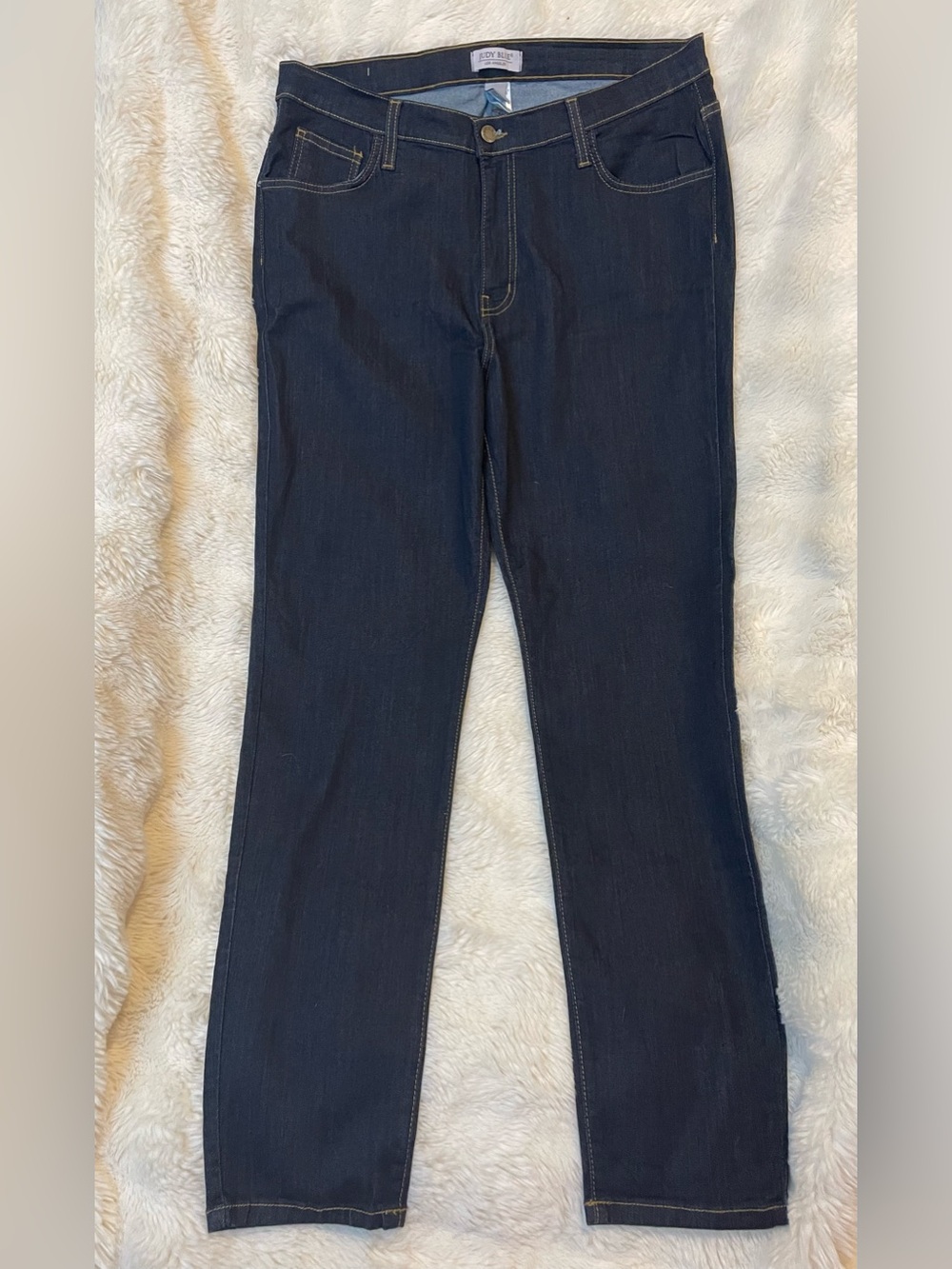 Judy Blue Classic Wash MidRise Skinny Dark Blue Denim Jeans Womens PLUS SZ 1XL